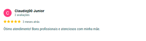 Avaliações Google