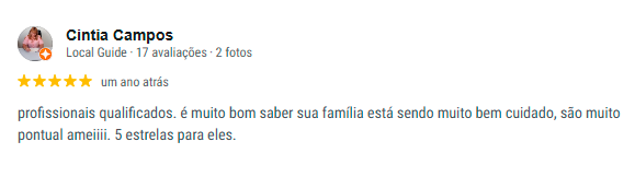 Avaliações Google