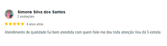 Avaliações Google